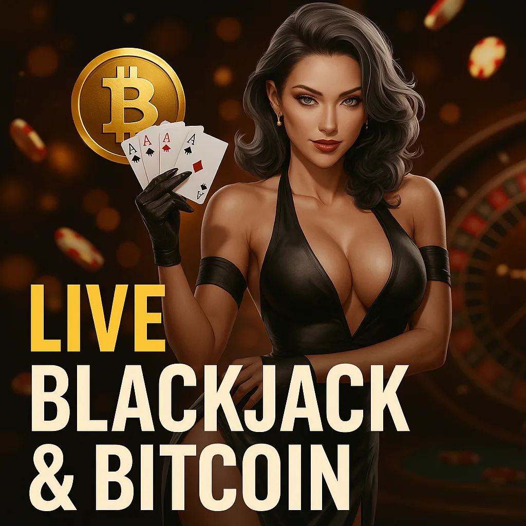 Live Blackjack & Bitcoin